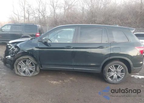 2020 Honda Passport Awd Ex-L z USA, uszkodzony, nr VIN 5FNYF8H55LB011534